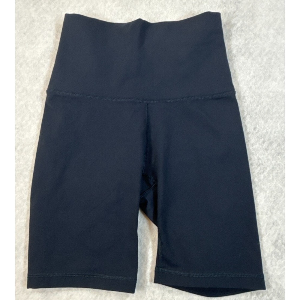 Calia Womens XXS Dark Navy Ultra High‎ Rise Bike Shorts 7 Inseam NWT